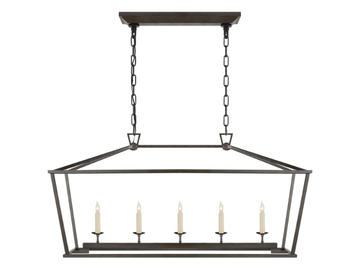 DARLANA MEDIUM LINEAR LANTERN - Metal pendant lamp by Visual Comfort Europe - view 2
